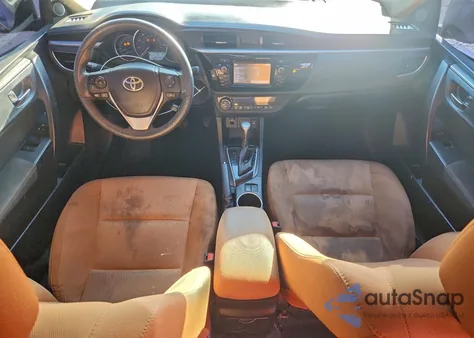 2015 Toyota Corolla L z USA, uszkodzony, nr VIN 2T1BURHE6FC301436